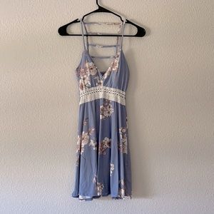 Blue sundress